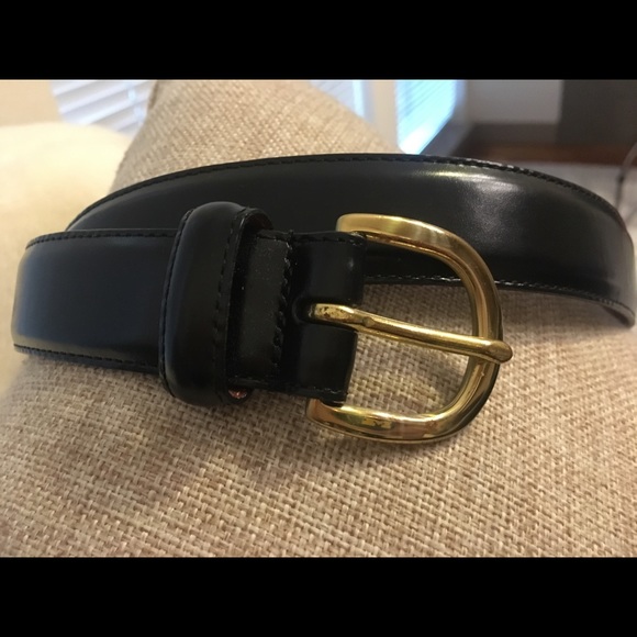 Coach Other - Coach Belt - Black with Gold Buckle - 32”/80 cm